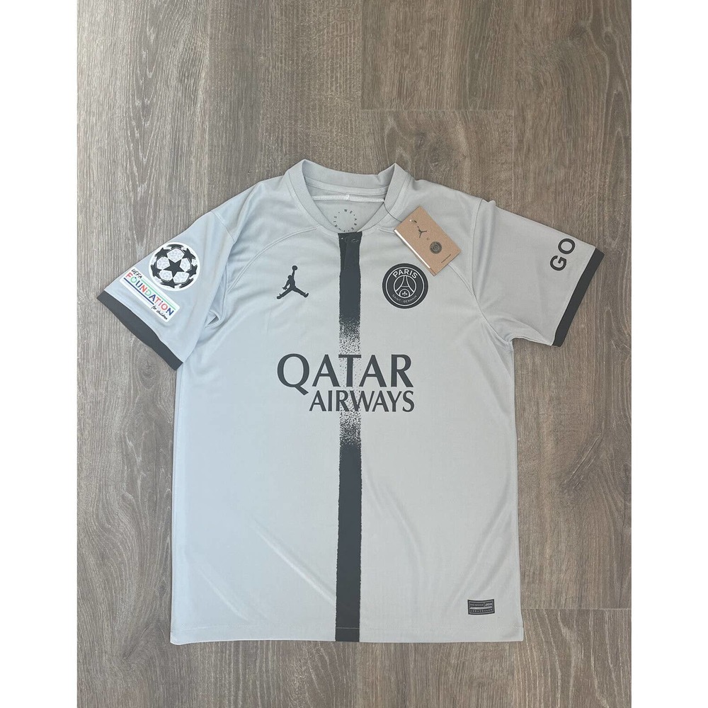 NWT Men's Paris Saint-Germain PSG 22-23 Kylian Mbappé #7 Away Soccer Jersey - M